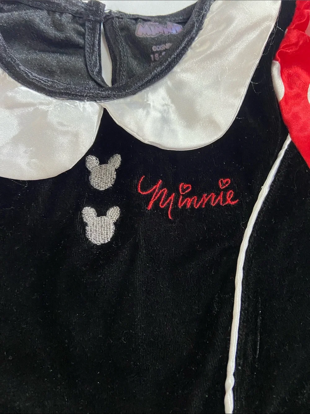 Disney Minnie Mouse Adorable Halloween Costume Little Girl Toddler 18- 24 Months